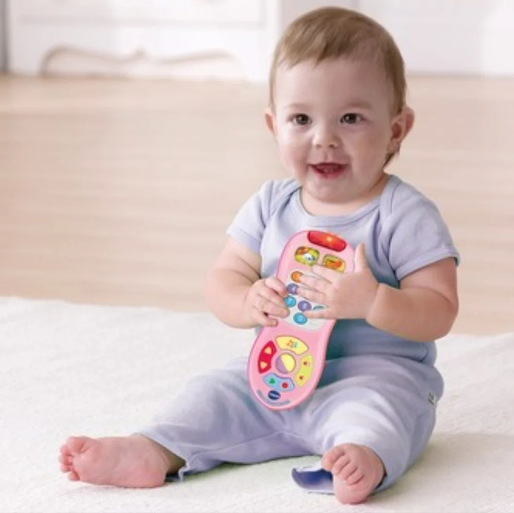 VTech Click and Count Light- Up‎ Remote Control Baby and Toddler Learning Toy